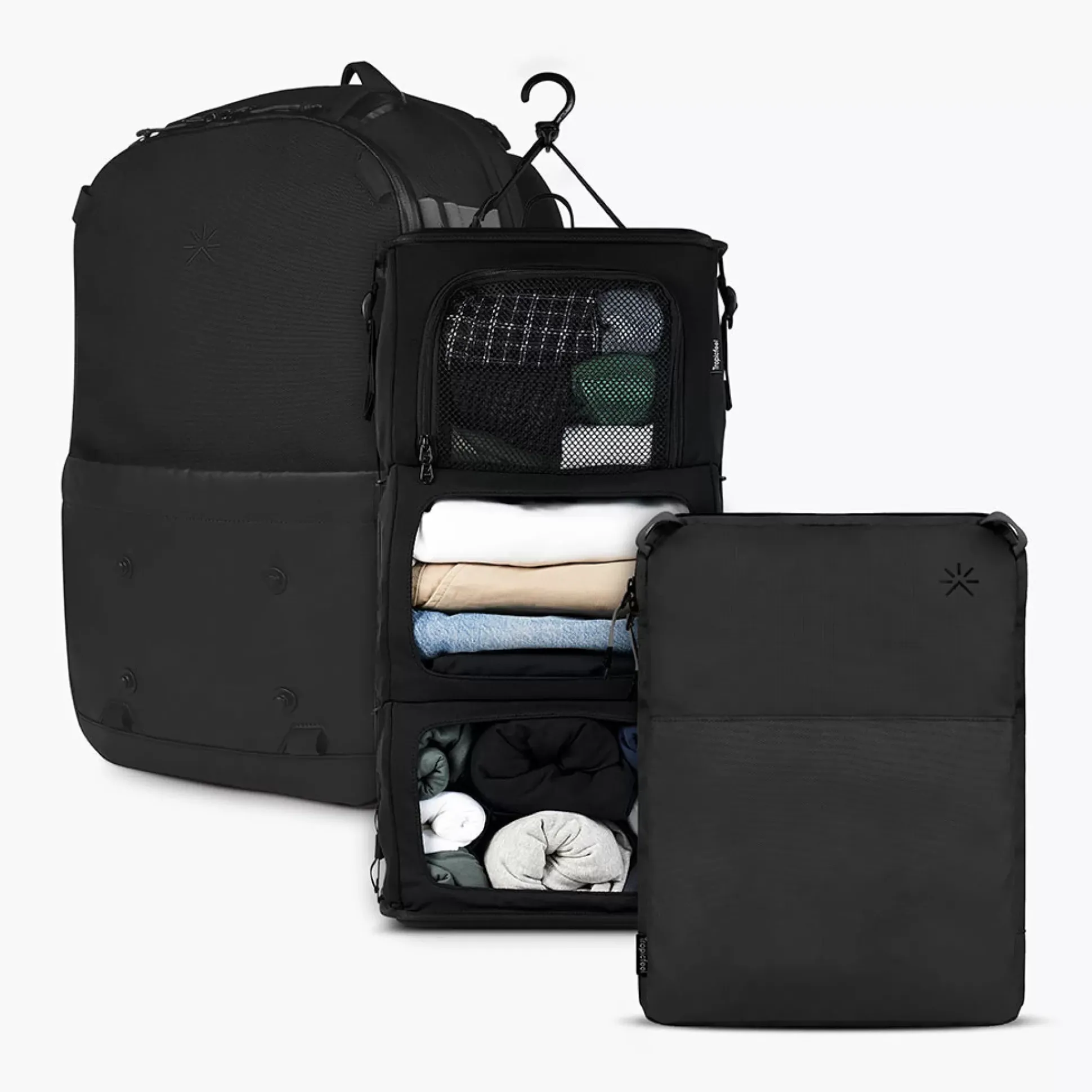 Mochila Hive + Armario + Bolsa Compresora Organizada 12L