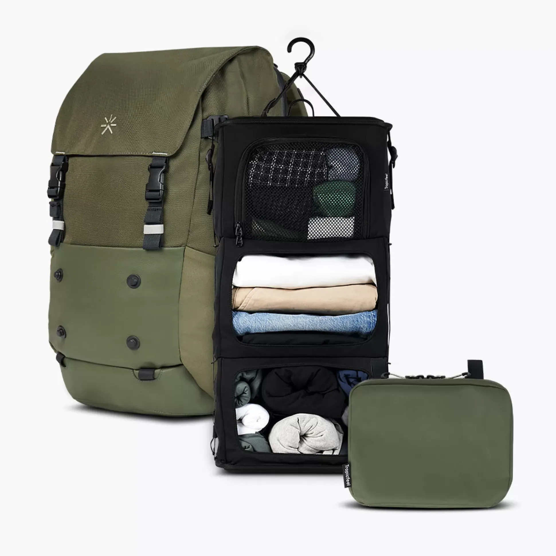 Mochila Shell + Armario + Neceser
